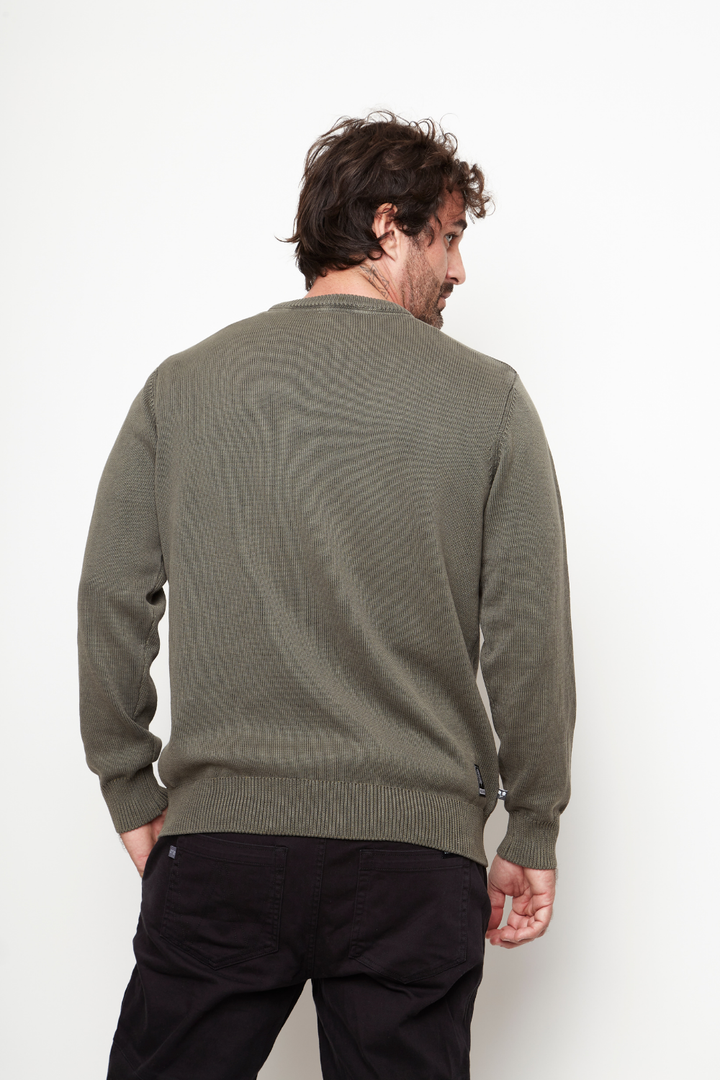 Sweater Rob Orgánico Gris Hombre