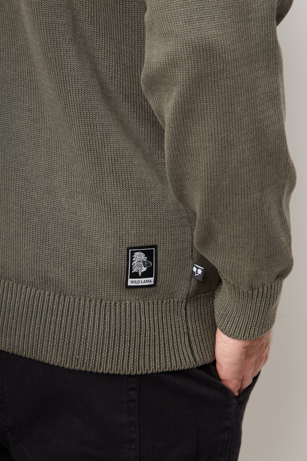 Sweater Rob Orgánico Gris Hombre