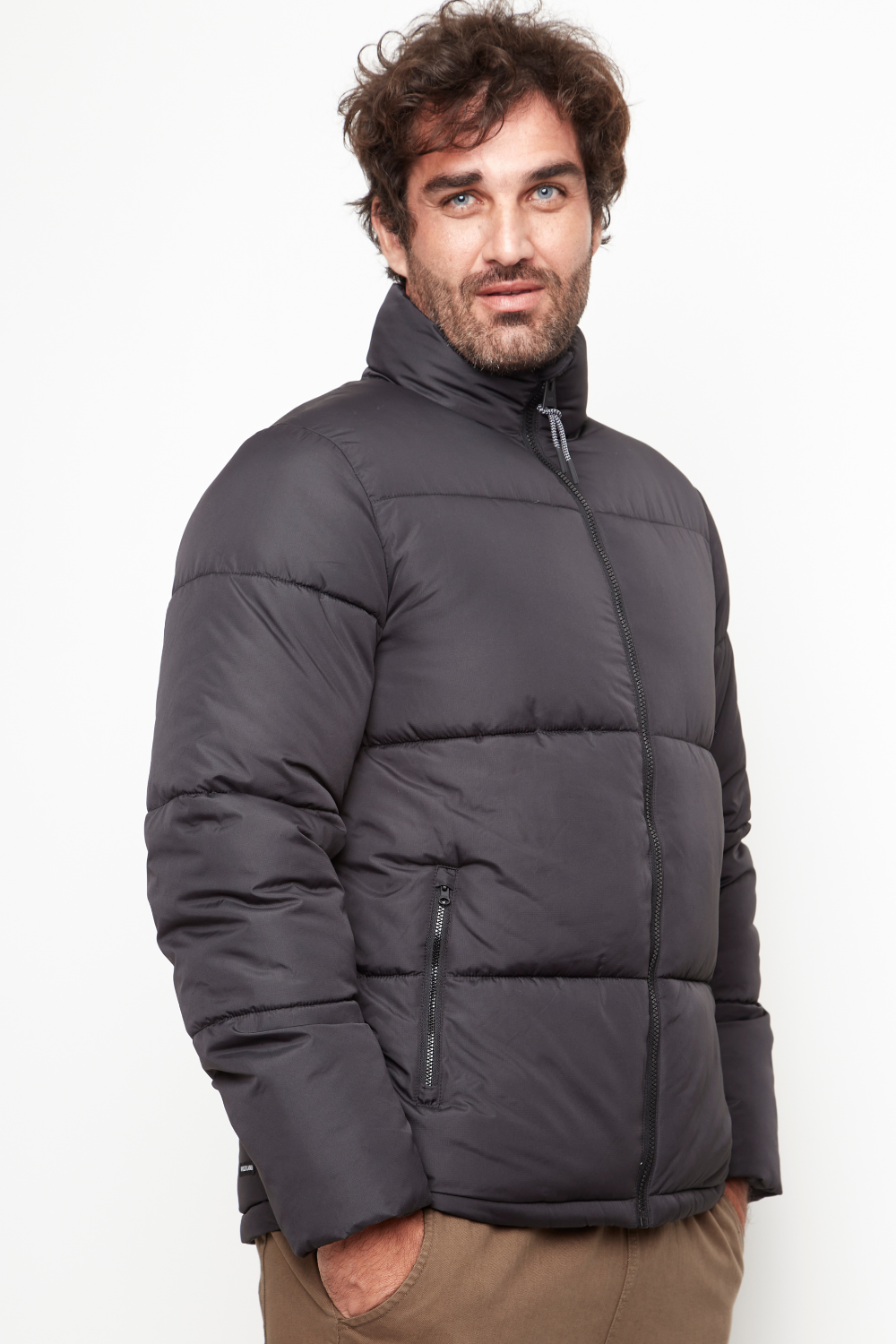 Parka Lauca Reciclada Negra Hombre