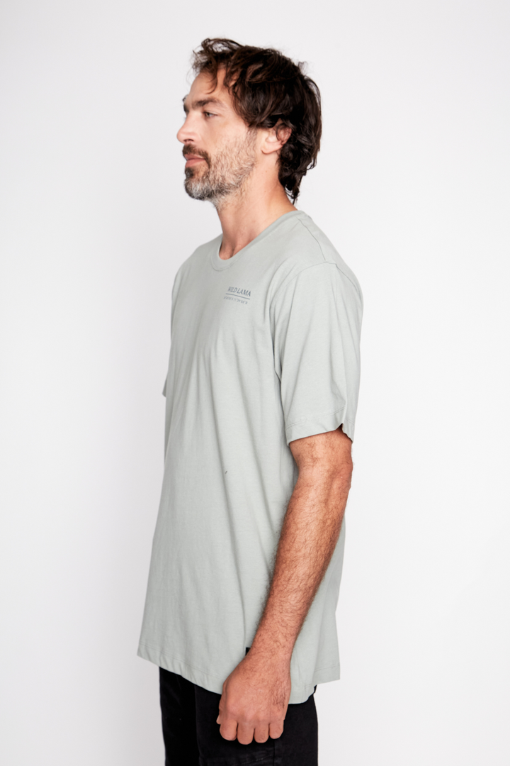 Polera Vetiver Orgánica Verde Hombre