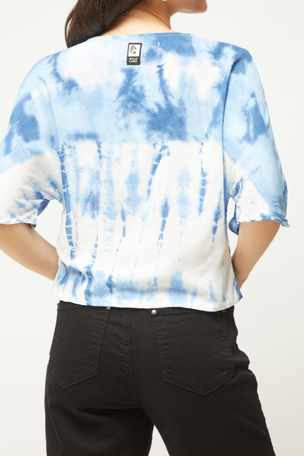 Blusa Viscosa Mujer Tie Dye Wild Lama