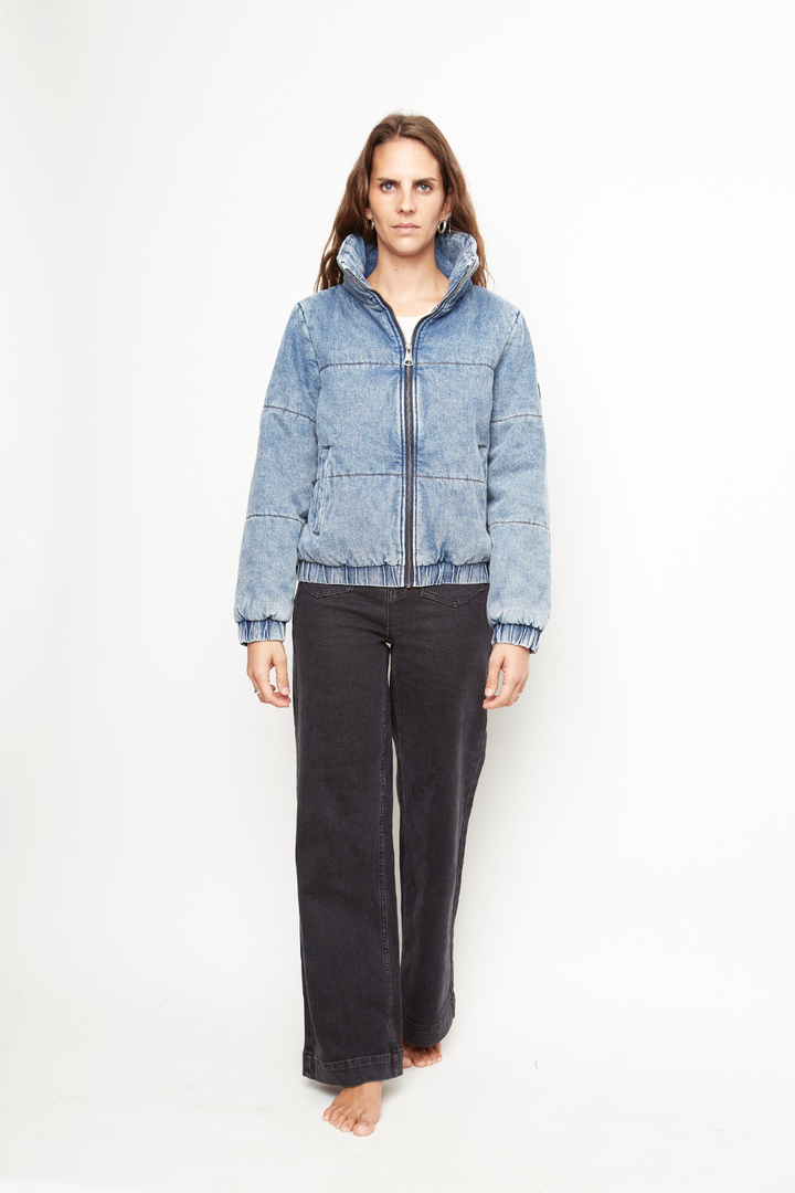 Parka Puffa Jeans Silveria Orgánica Mujer