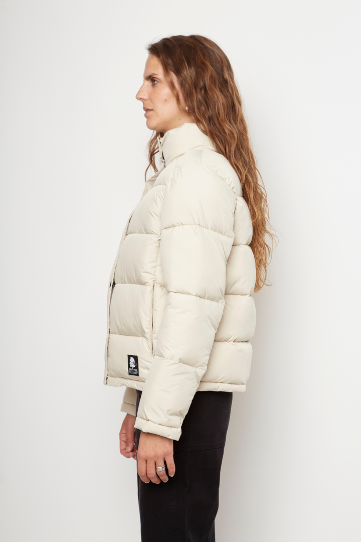 Parka Essential Reciclada Beige Mujer