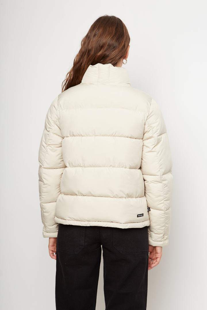 Parka Essential Reciclada Beige Mujer