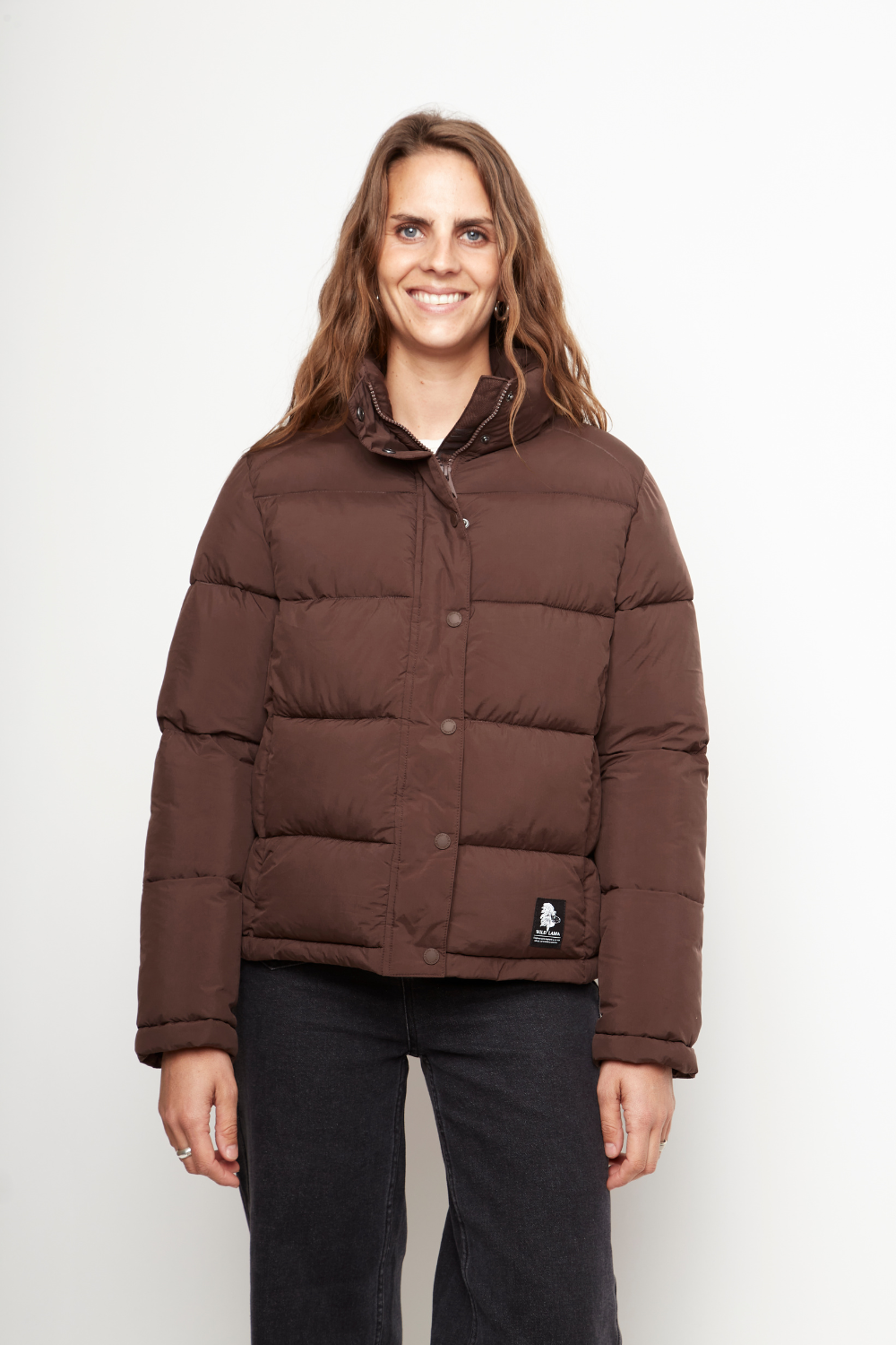 Parka Essential Reciclada Café Mujer