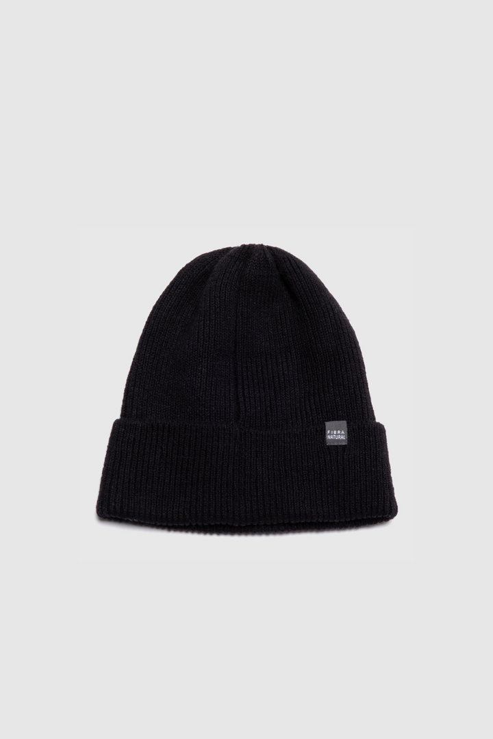 Gorro Greg Fibras Naturales Negro