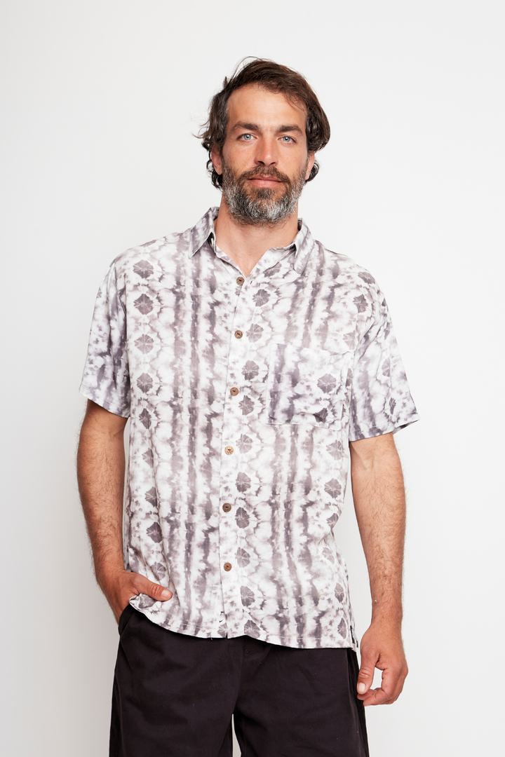 Guayabera Ecuador Grey Groovy