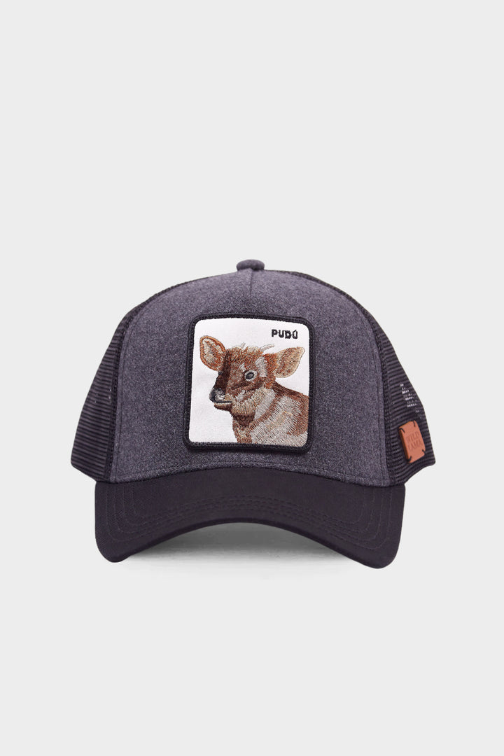 Jockey Animal Trucker Pudú Gris | Wild Lama