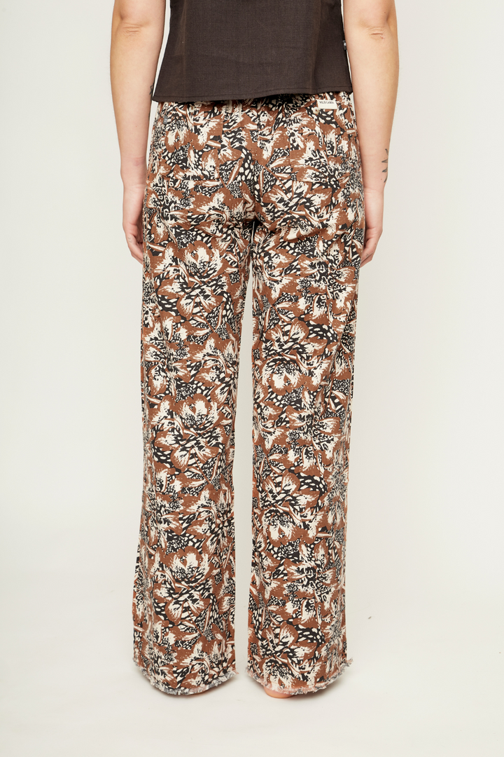 Pantalón Esme Orgánico Terracota Mujer