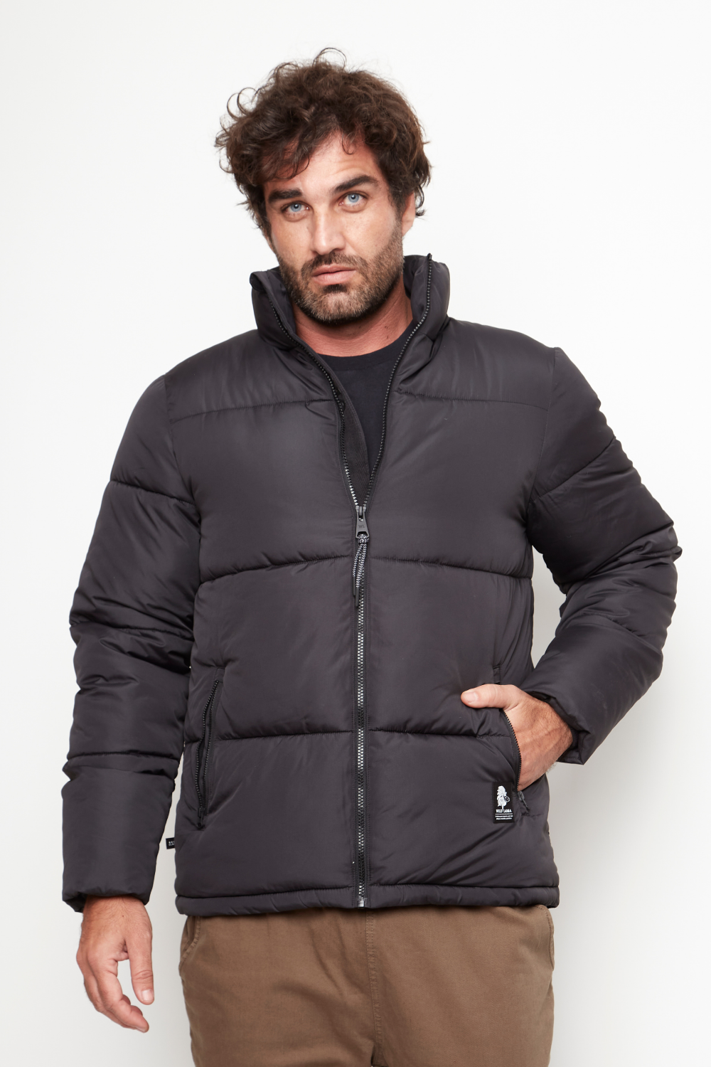 Parka Lauca Reciclada Negra Hombre