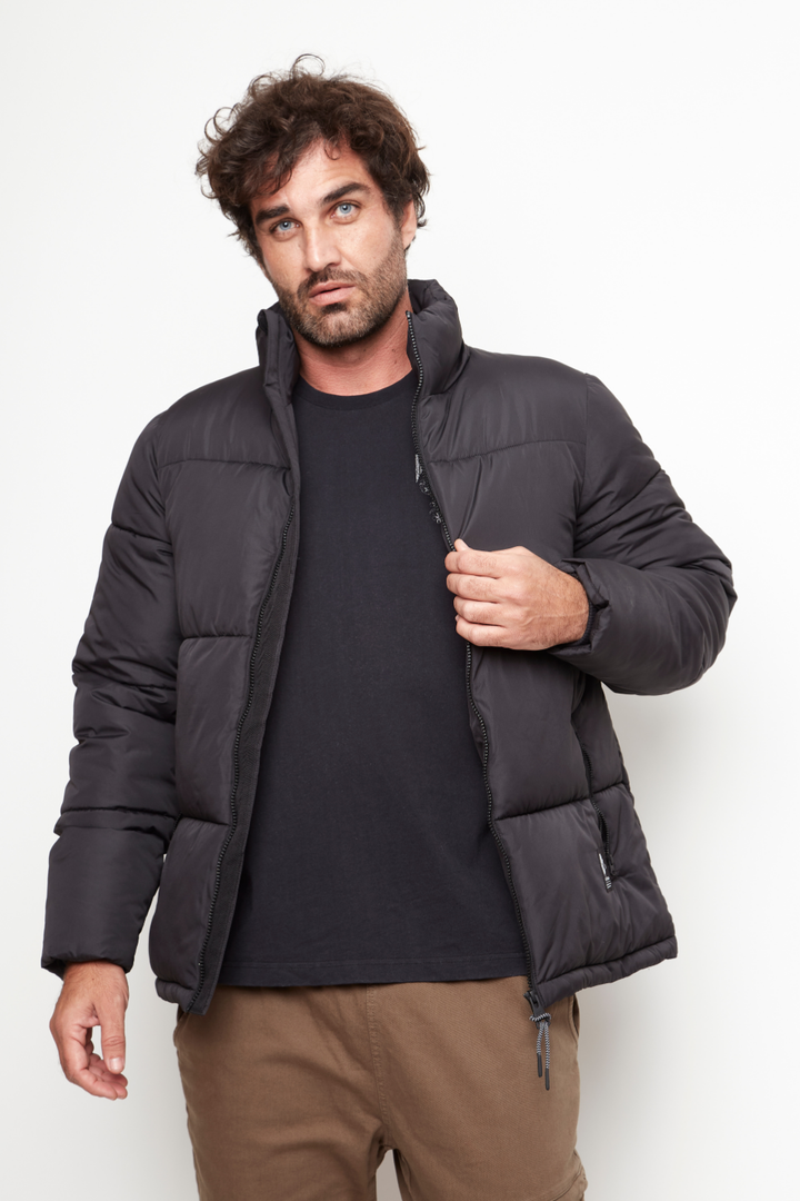 Parka Lauca Reciclada Negra Hombre