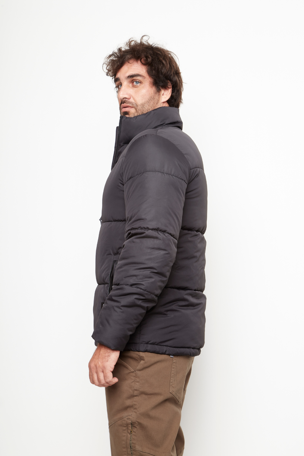 Parka Lauca Reciclada Negra Hombre