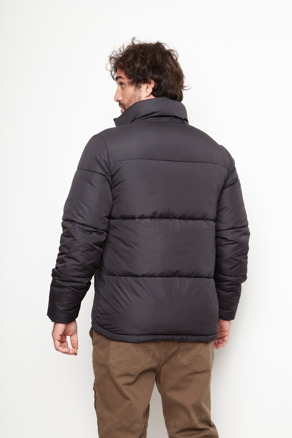 Parka Lauca Reciclada Negra Hombre