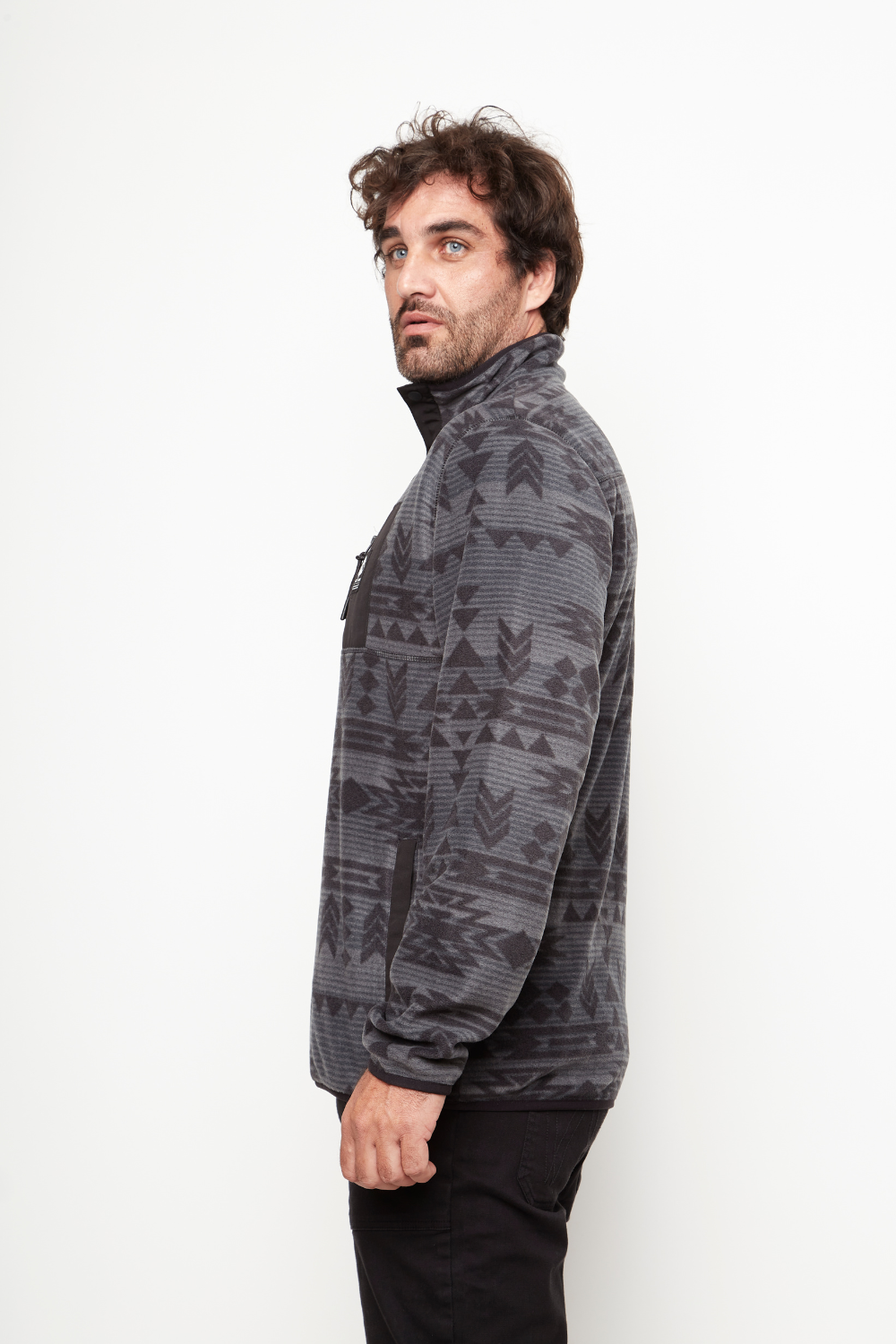 Polar Lava Reciclado Gris Print Hombre