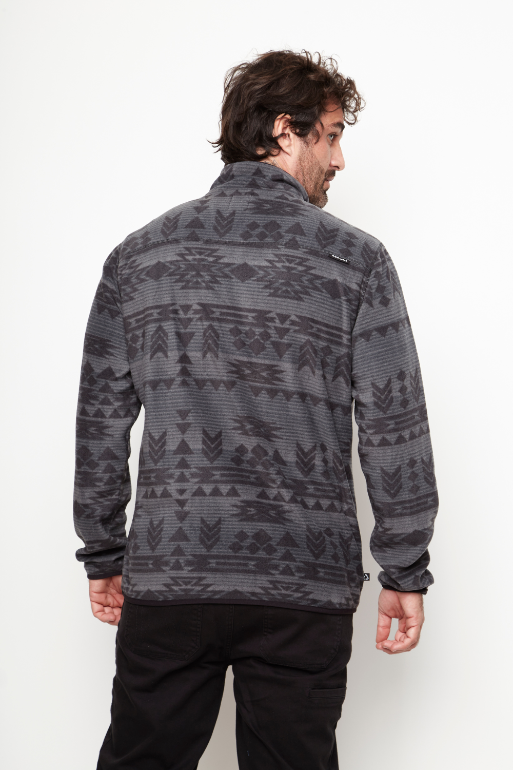 Polar Lava Reciclado Gris Print Hombre