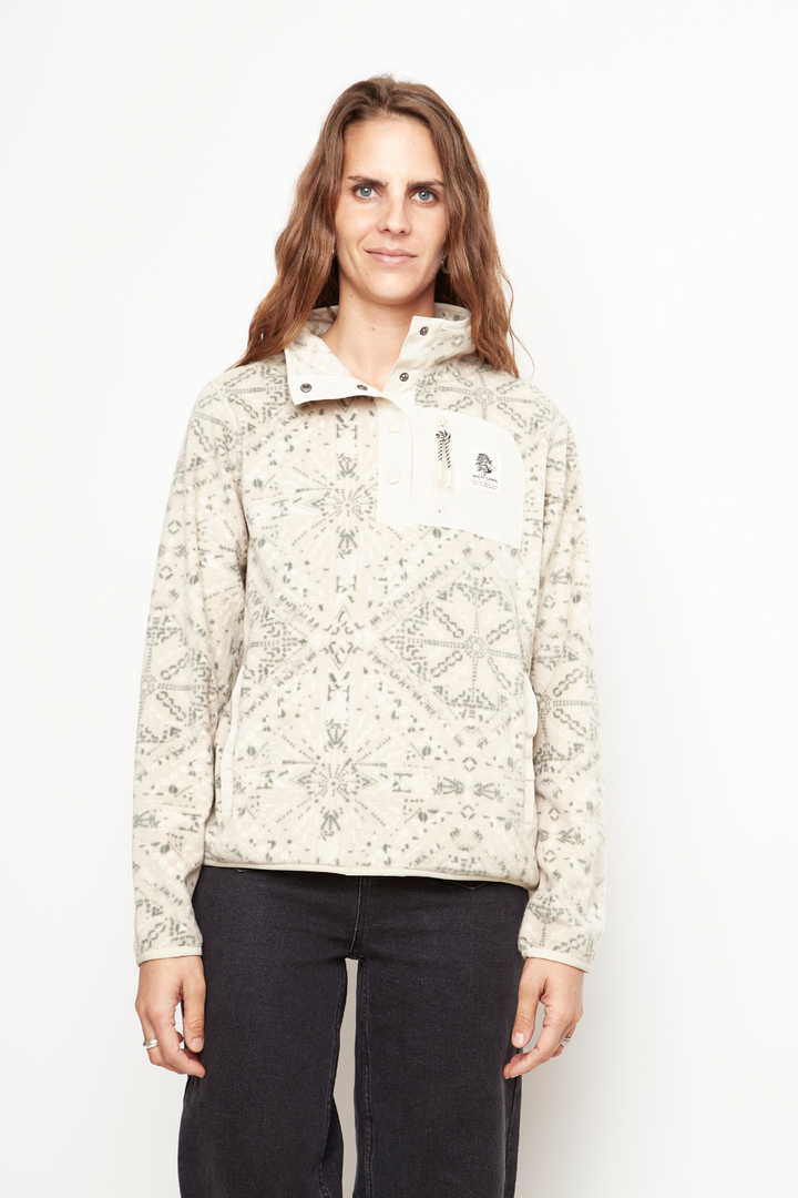 Polar Lava Woman Reciclado Print Beige Mujer