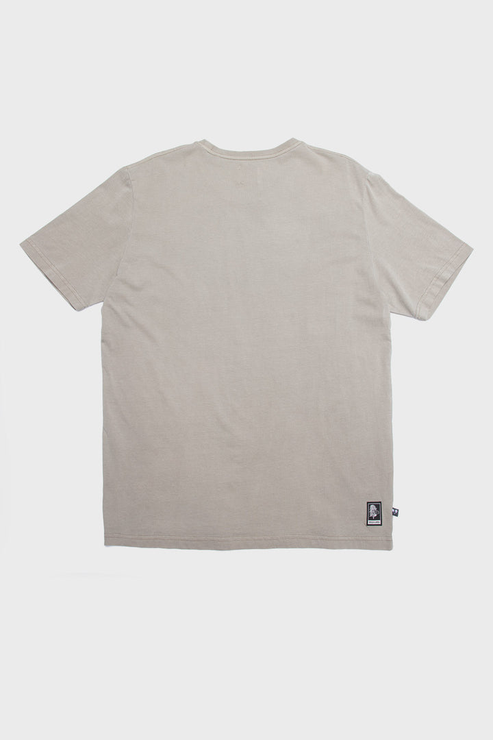 Polera Bat Orgánica Gris Hombre