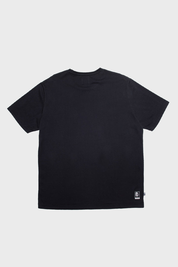 Polera Bat Orgánica Negro Hombre