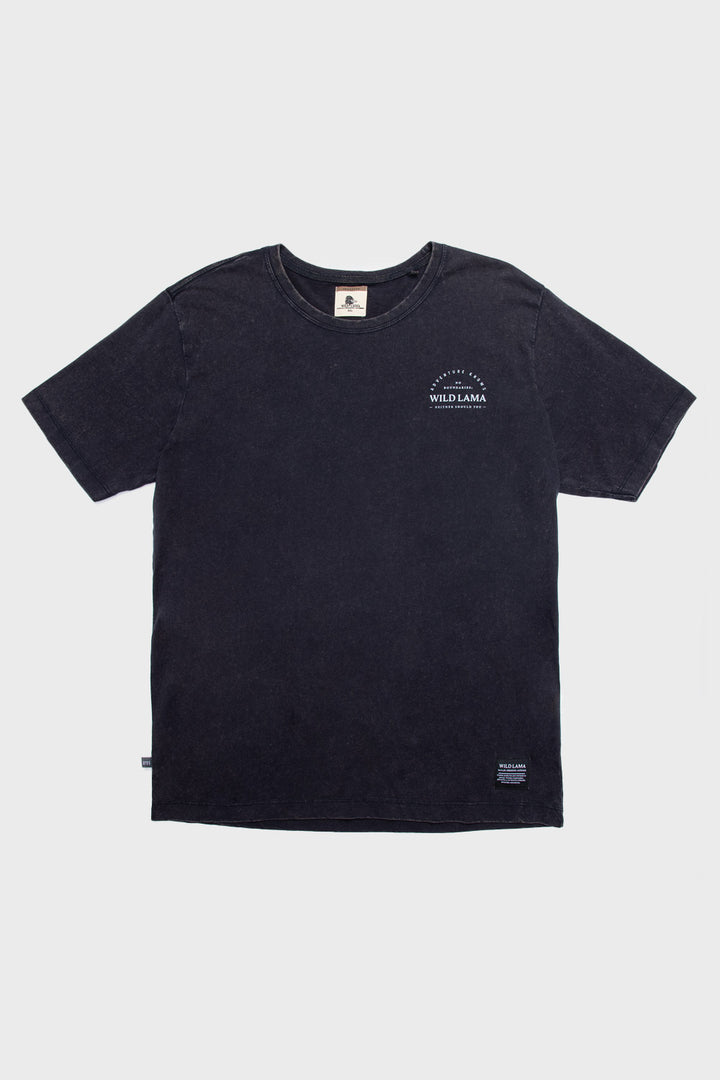 Polera Soles Orgánica Negro Hombre