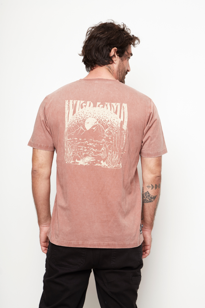 Polera Karu Orgánica Terracota Hombre