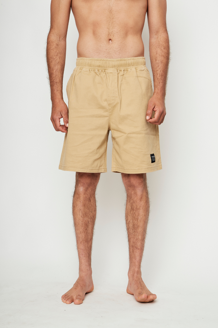 Short Borea Orgánico Beige Hombre