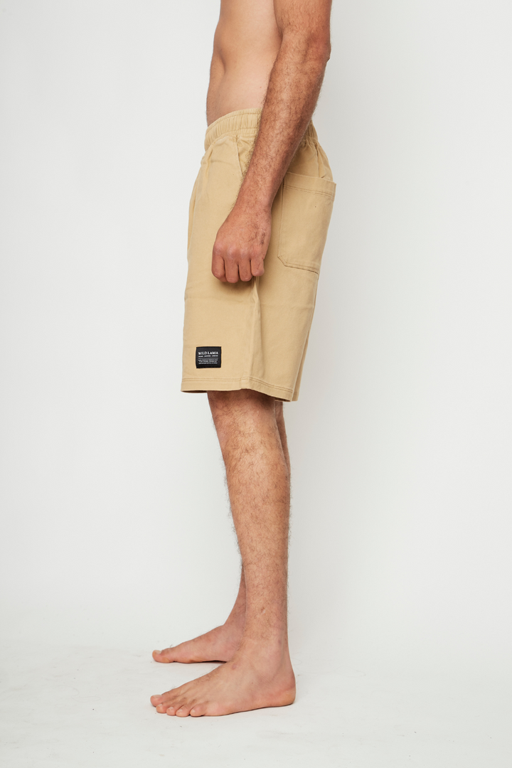 Short Borea Orgánico Beige Hombre