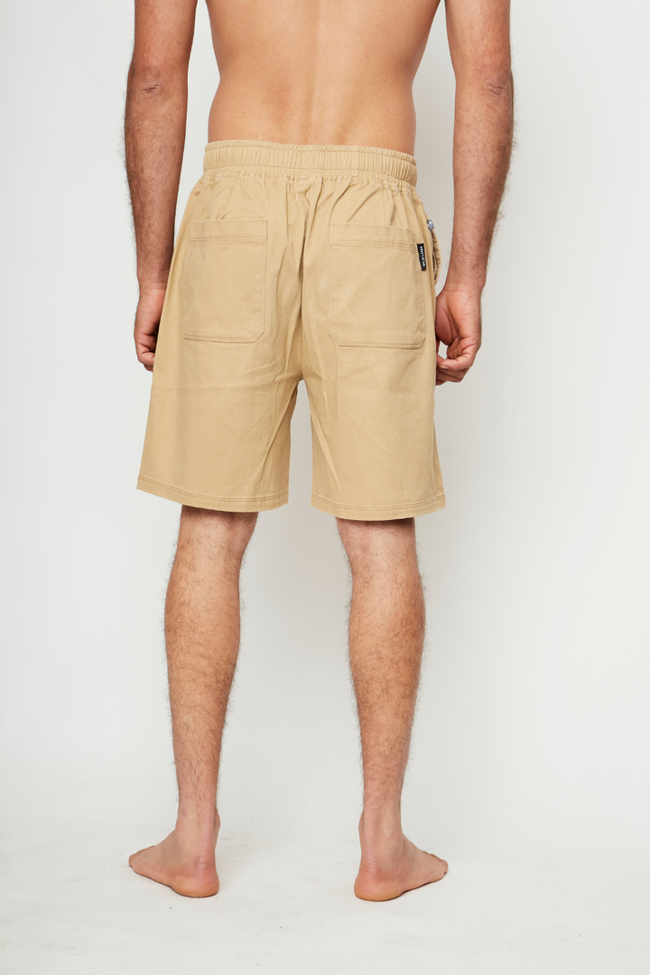 Short Borea Orgánico Beige Hombre