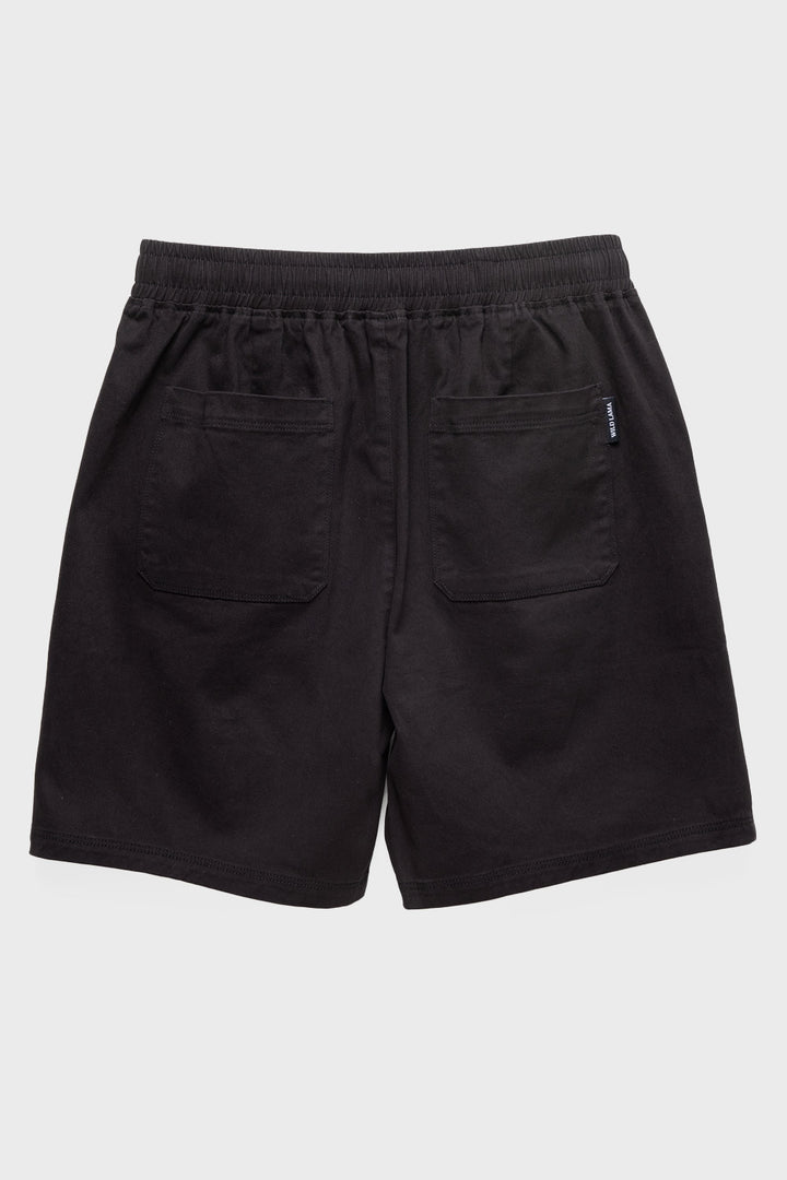 Short Borea Orgánico Negro Hombre