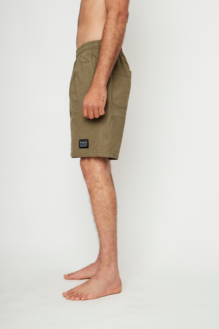 Short Borea Orgánico Verde Hombre