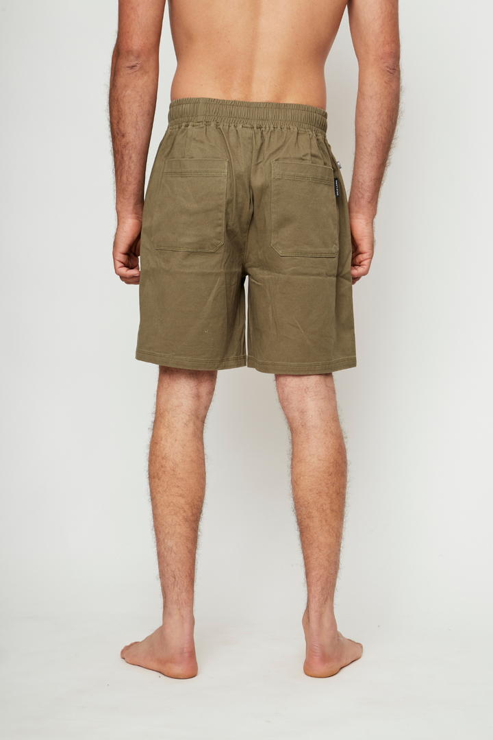 Short Borea Orgánico Verde Hombre