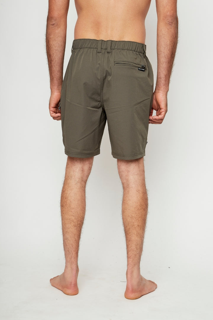 Short Ribo Reciclado Verde Hombre