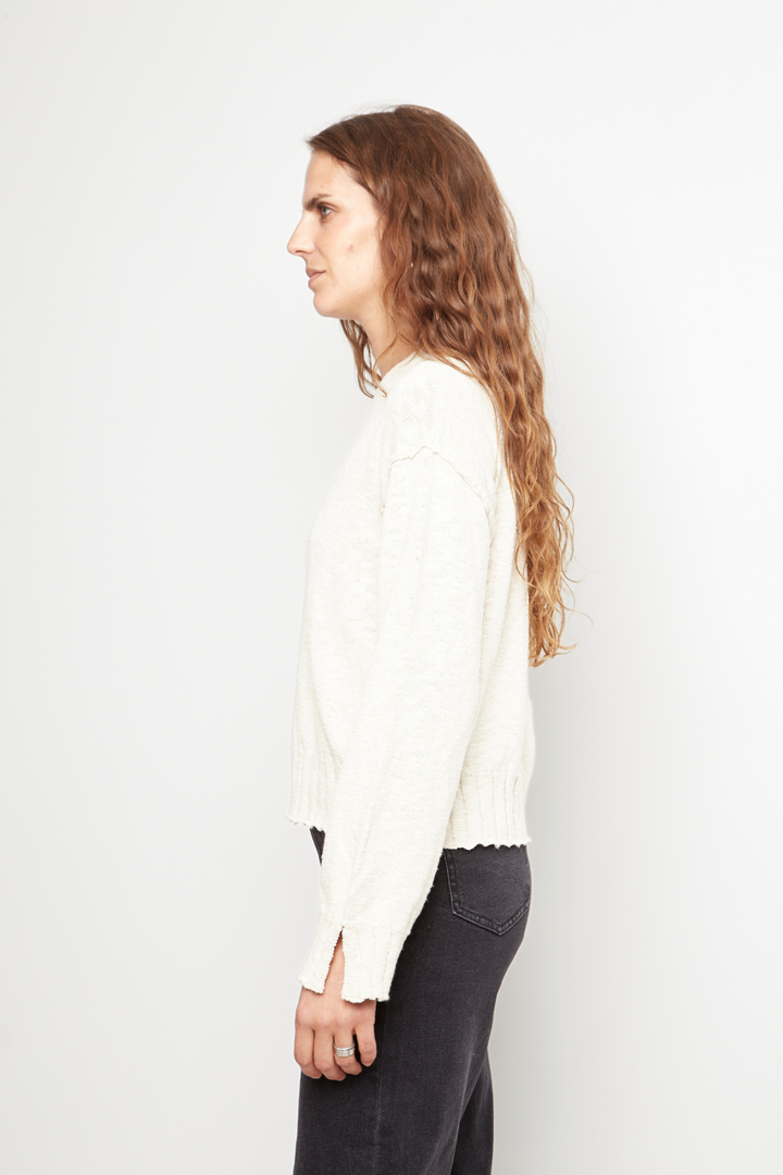 Sweater Uma Orgánico Beige Mujer