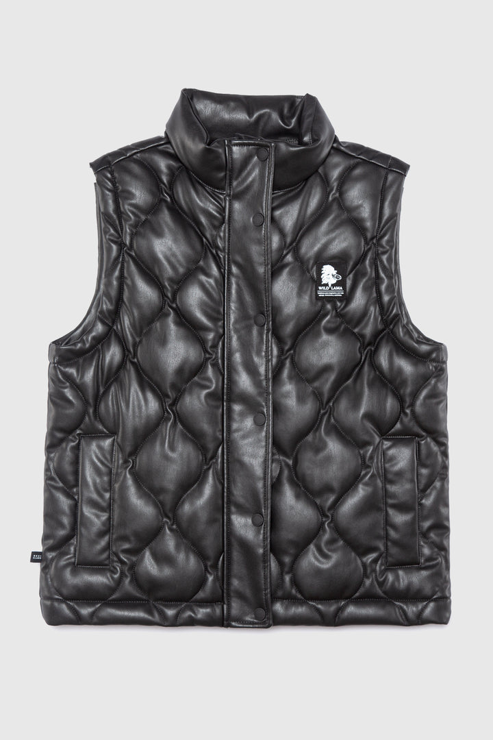 Parka Aines Reciclada Negro Mujer