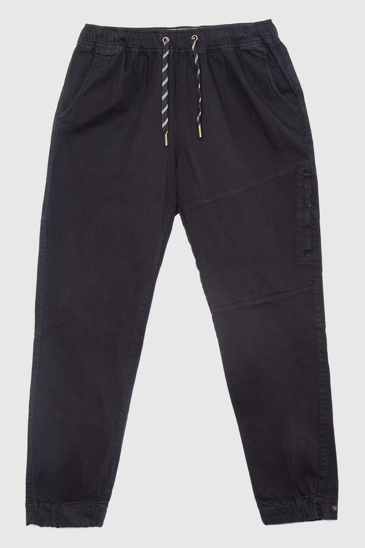 Pantalón Gres Orgánico Negro Hombre