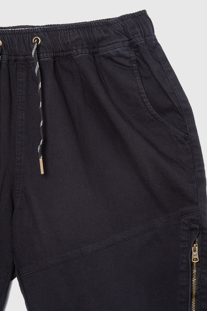 Pantalón Gres Orgánico Negro Hombre