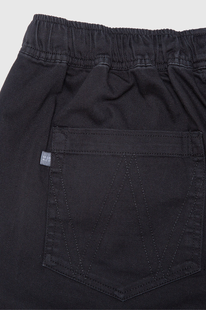 Pantalón Gres Orgánico Negro Hombre