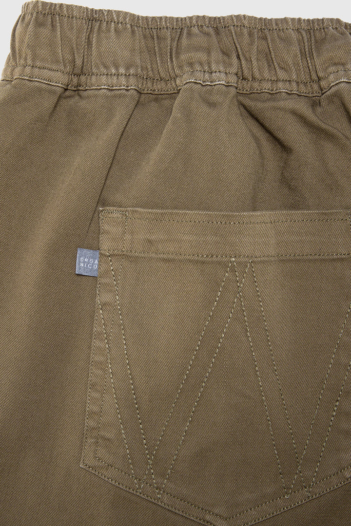 Pantalón Gres Orgánico Verde Hombre