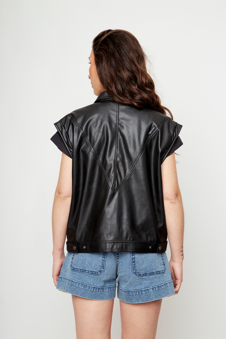 Chaqueta Raiker Reciclada Negra Mujer