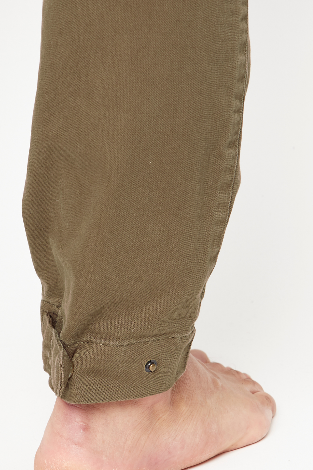 Pantalón Gres Orgánico Verde Hombre