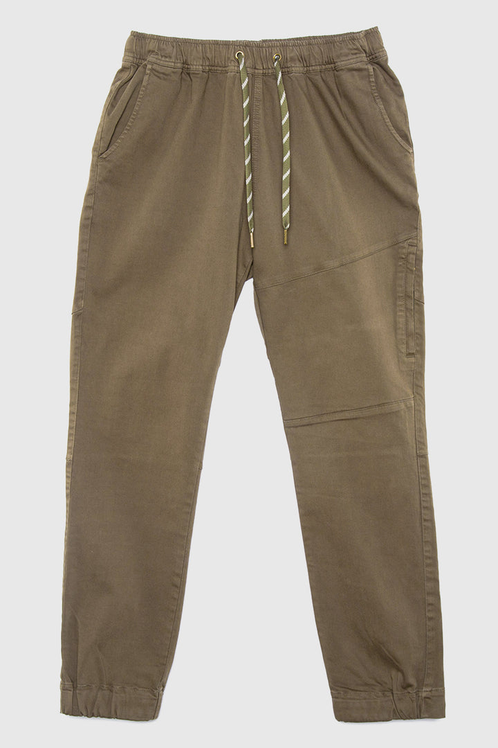 Pantalón Gres Orgánico Verde Hombre