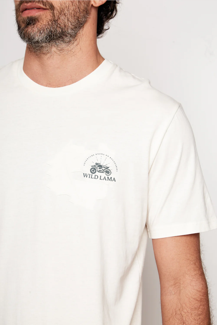 Polera Soles Orgánica Blanco Hombre