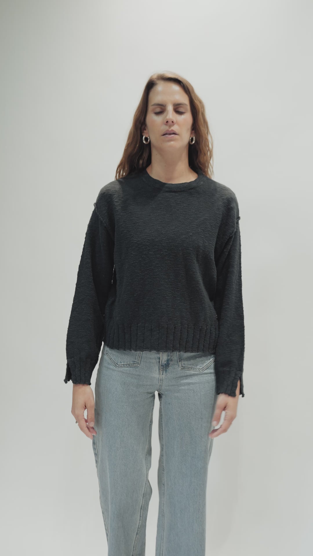 Sweater Uma Orgánico Marengo Mujer