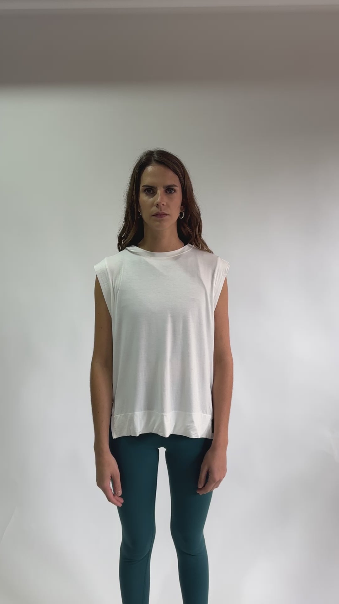 Polera Finia Reciclada Blanca Mujer