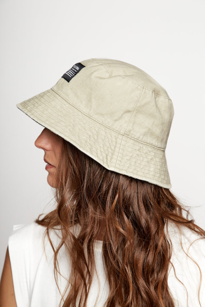 Bucket Reversible Orgánico Beige