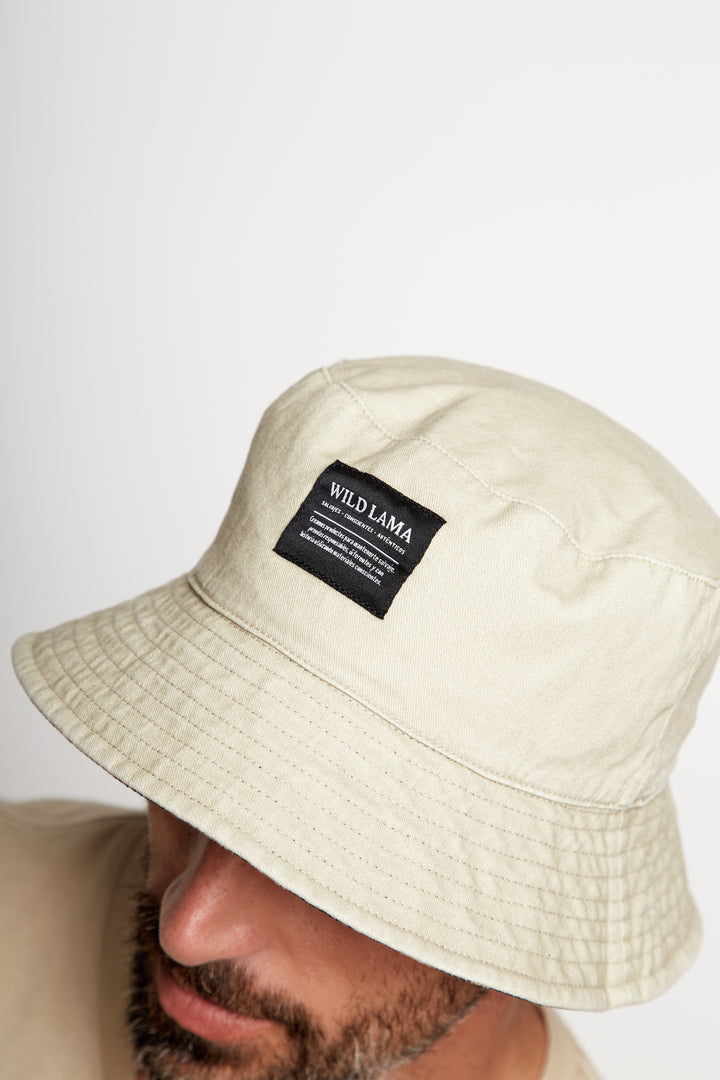 Bucket Reversible Orgánico Beige