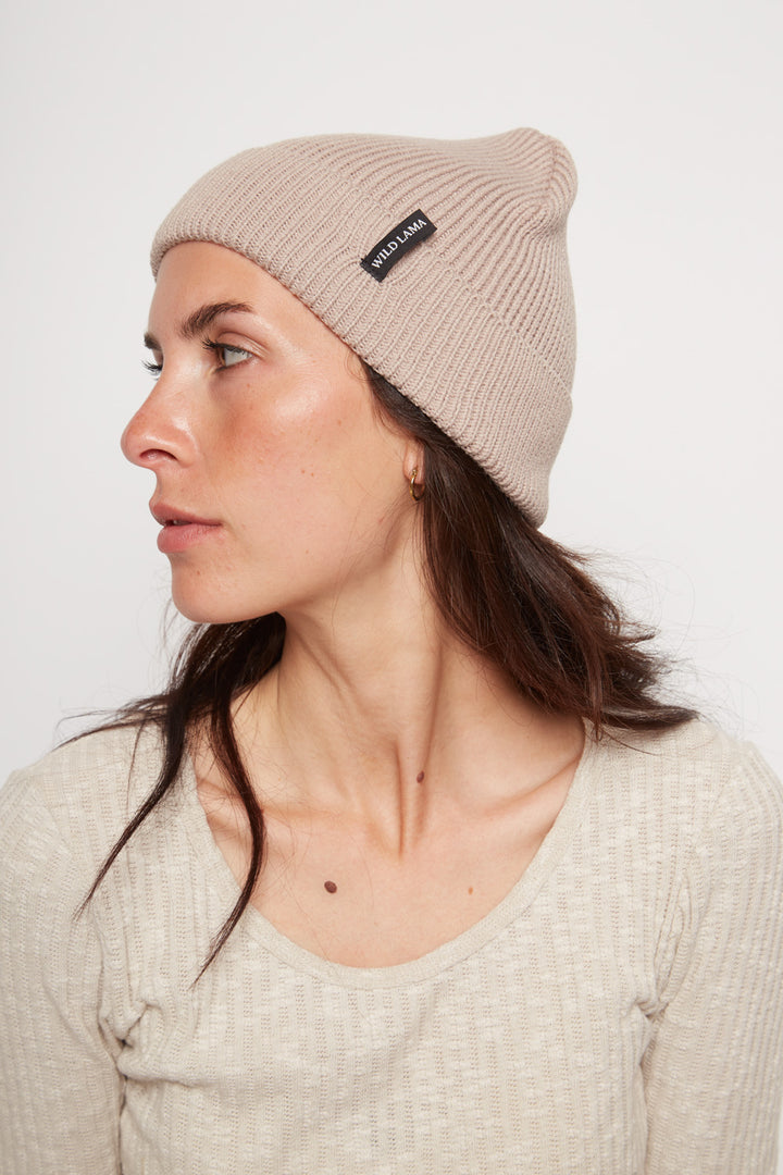 Gorro Ruta Reciclado Beige