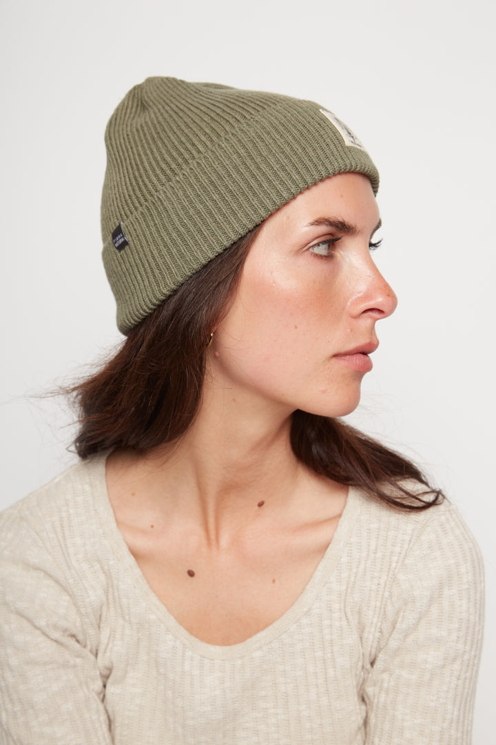 Gorro Greg Fibras Naturales Verde