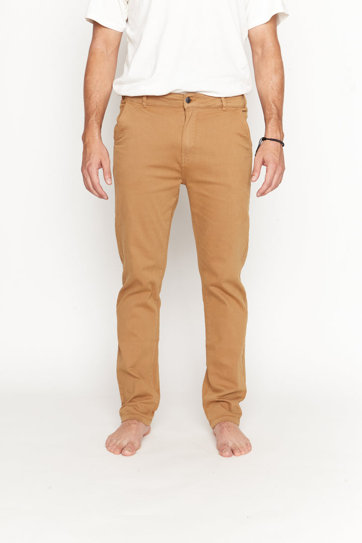 Pantalón Danel Orgánico Café Hombre | Wild Lama