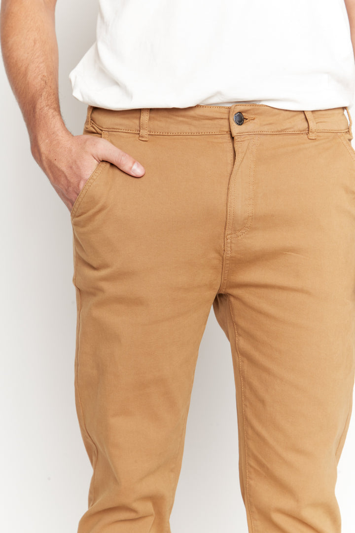 Pantalón Danel Orgánico Café Hombre | Wild Lama